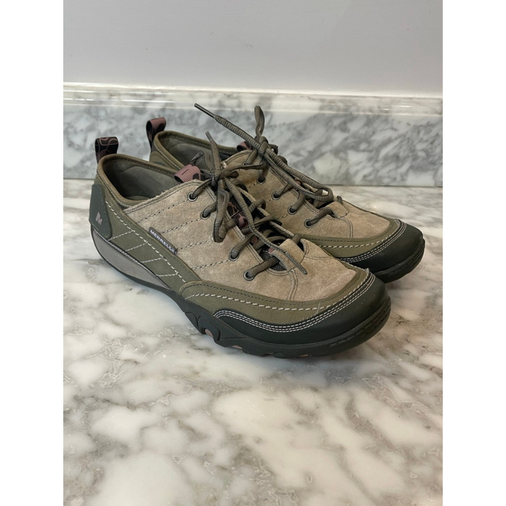 Merrell Performance Footwear Dusty Olive Hiking Shoes Women’s US 10